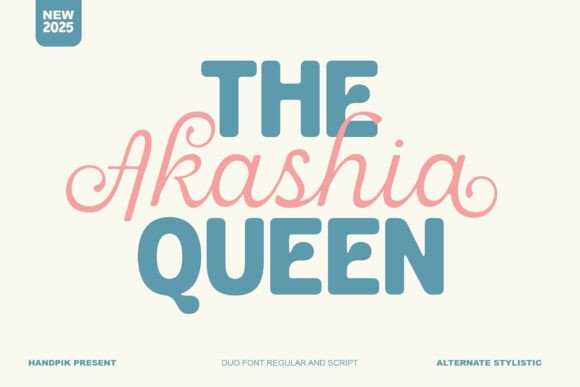 Akashia: A Creative Font for Makers