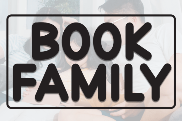 Book Family Font for Creative Projects