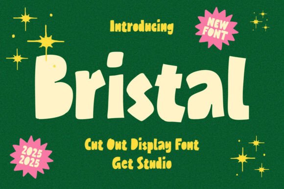 Bristal Font: Playful Display for Creative Projects