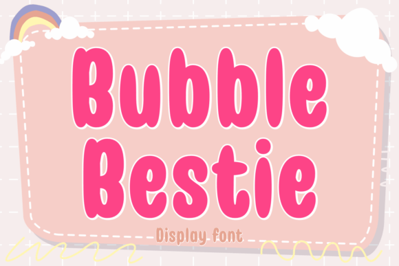 Bubble Bestie Font for Bold Campaigns