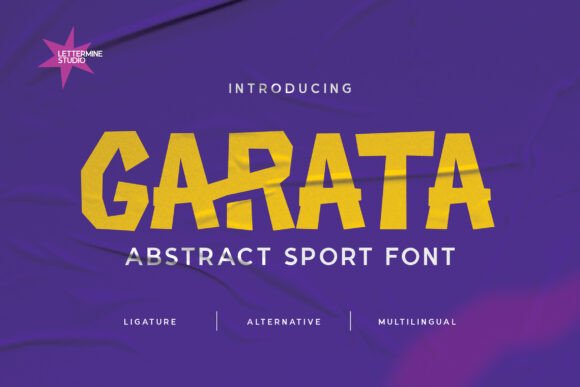 Garata Font for Creative Makers