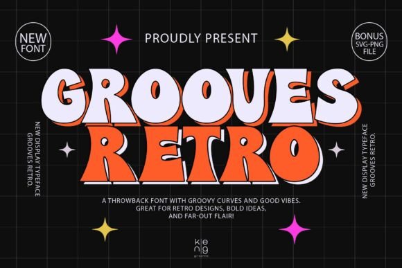 Grooves Retro Font for Bold Branding