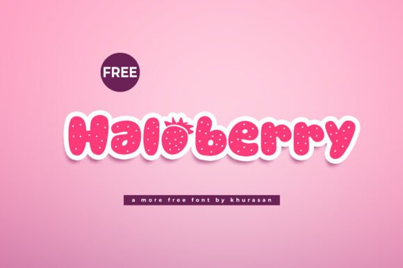 Haloberry Font for Business Branding