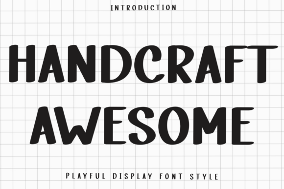 Handcraft Awesome Font Review