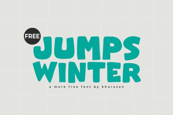 Jumps Winter Font Review