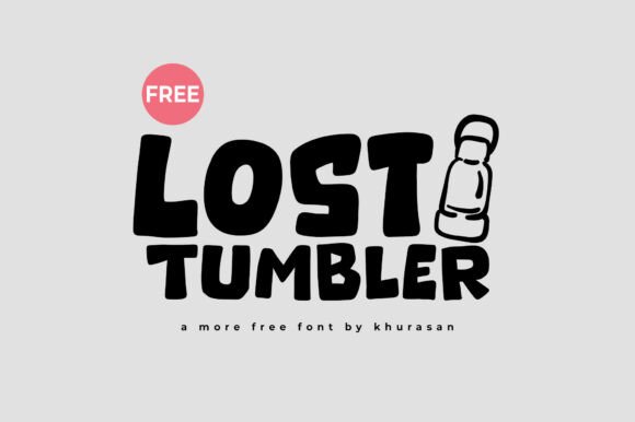 Lost Tumbler Font for Creative Projects