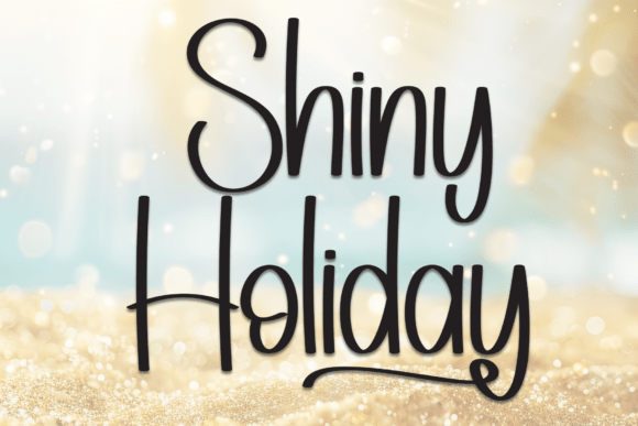 Shiny Holiday Font Review
