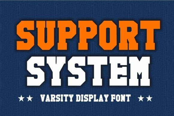 Support System Font